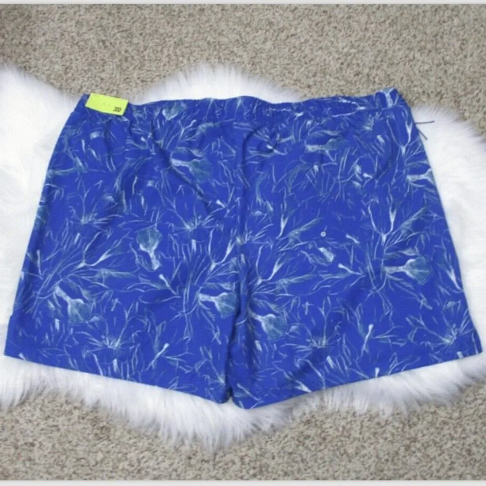All In Motion Men's UPF Hybrid Shorts Blue XXL